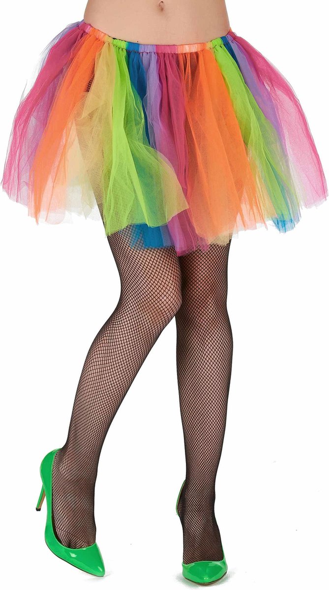 NINGBO PARTY SUPPLIES - Veelkleurige tule tutu voor volwassenen - Accessoires > Rokken, Tutus